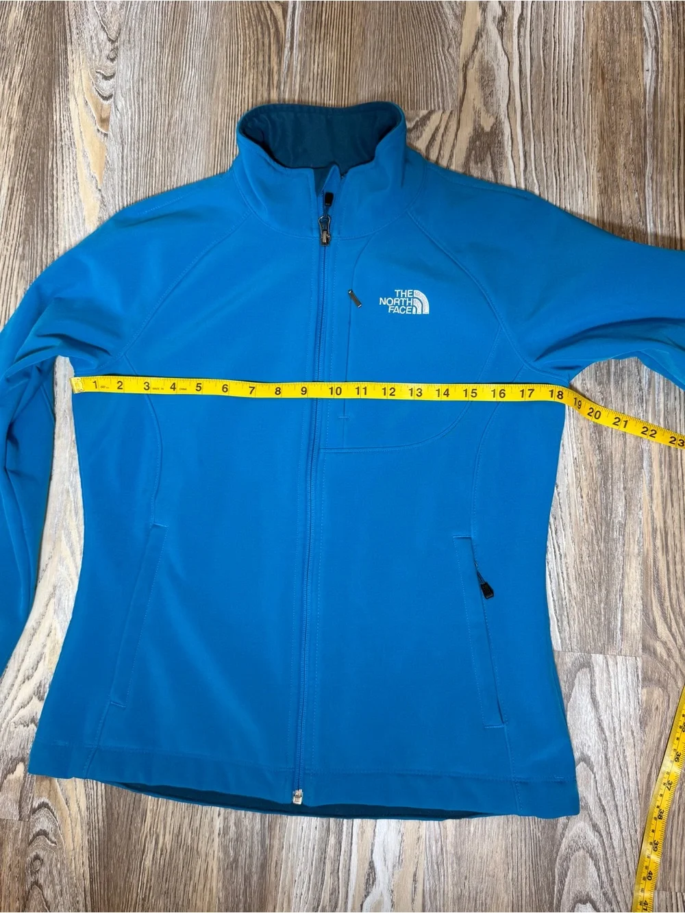 The North Face Women's Apex Bionic Softshell Jacket Full Zip Blue Size Small - Picture 8 of 11